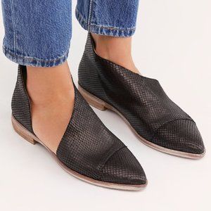NWB Free People Textured Royale Flat - Sz 10